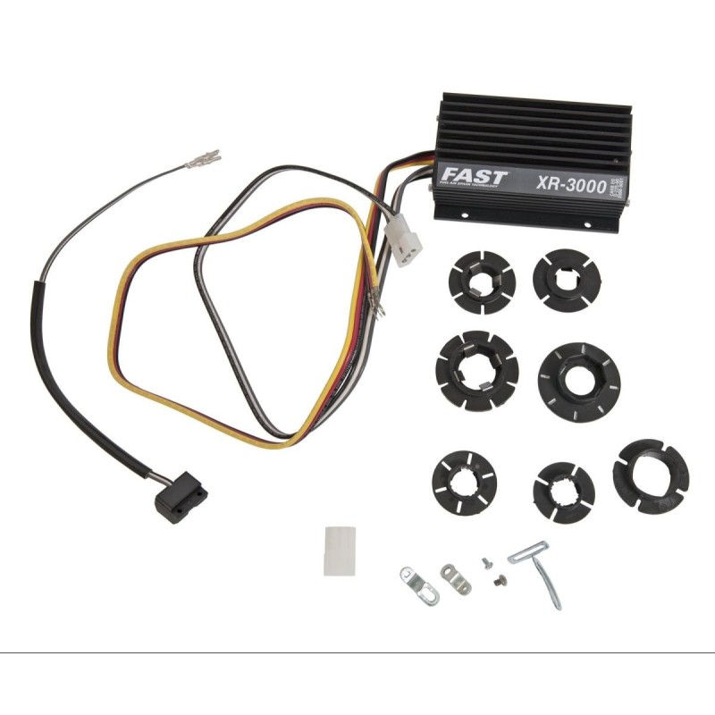 SYSTÈME D'ALLUMAGE PAR POINTS ÉLECTRONIQUE UNIVERSELLE 4/6/8 CYLINDRES FAST XR3000 Points-to-Electronic Ignition Conversion Kits