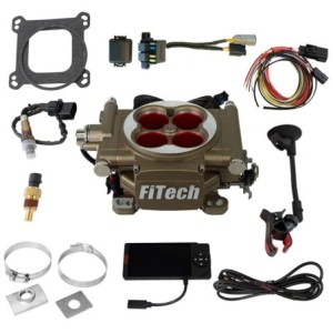 KIT CONVERSION CARBURATEUR A INJECTION AUTOREGLABLE EFI JUSQU’À 400 CV FiTech Go Street EFI 400 HP Self-Tuning Fuel Injection Sy