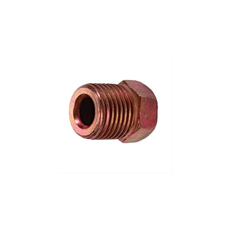 LOT DE 4 RACCORDS DE DE FREIN 7/16 -24 POUR CONDUITE 3/16 S.U.R.&R. Inverted Flare Tube Nut Fittings SRRBR145