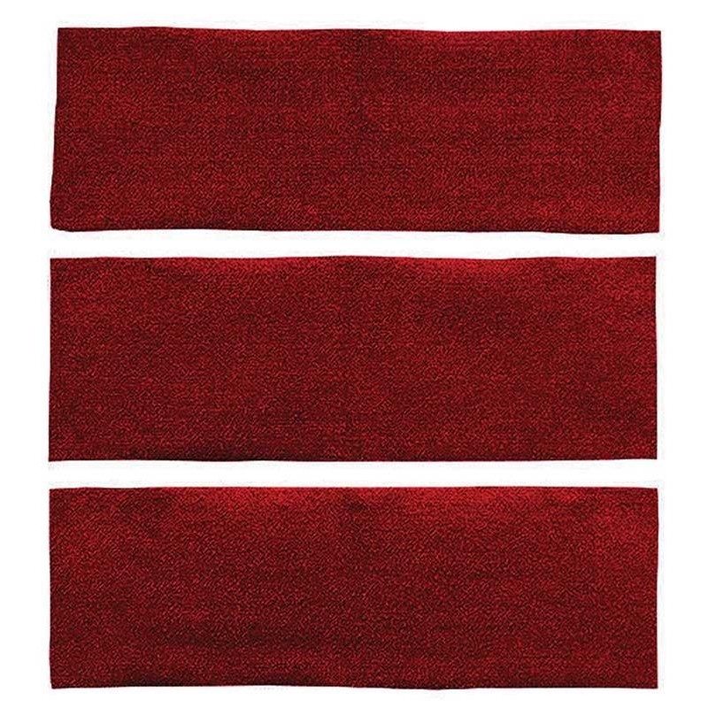 FORD MUSTANG 1965-1968 FASTBACK MOQUETTE DE BANQUETTE RABATTABLE ROUGE 100% NYLON Fold down seat carpet 8118260 615