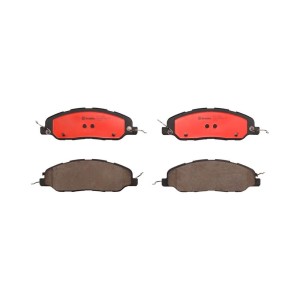 FORD MUSTANG 2005-2014 V6 227 245 V8 281 330 KIT DE PLAQUETTES DE FREIN AVANT EN CÉRAMIQUE BREMBO NAO Ceramic Brake Pads P24181N