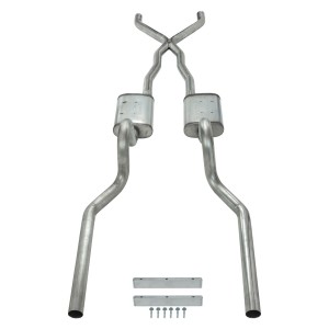 FORD MUSTANG 1965-1970 CABRIOLET Ligne d'échappement inox Street Pro Pypes Exhaust SFM05S