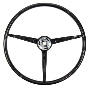 FORD MUSTANG 1967 BLACK STEERING WHEEL C7ZZ-3600-BK
