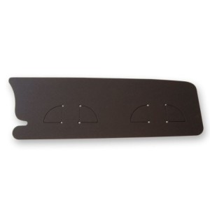 FORD MUSTANG 1967-1968 CACHE COFFRE QUART DE PANNEAU ET PLANCHER DE COFFRE NOIR UNIVERSEL COTE GAUCHE OU DROIT Trunk Filler Boar