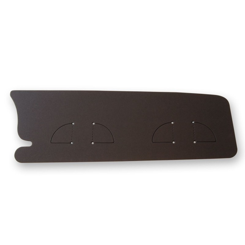 FORD MUSTANG 1967-1968 CACHE COFFRE QUART DE PANNEAU ET PLANCHER DE COFFRE NOIR UNIVERSEL COTE GAUCHE OU DROIT Trunk Filler Boar