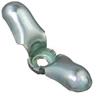 FORD MUSTANG 1964-1967 ECROU PAPILLON FIXATION ROUE DE SECOURS Spare tire wing nut SCOTT DRAKE B9AZ-1462-A