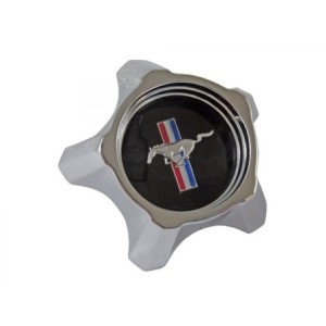 FORD MUSTANG 1967 CAPS CACHE MOYEU DE JANTE STYLED STEEL WHEEL NOIR Hub Cap Black Original Design SCOTT DRAKE C7ZZ-1130-B