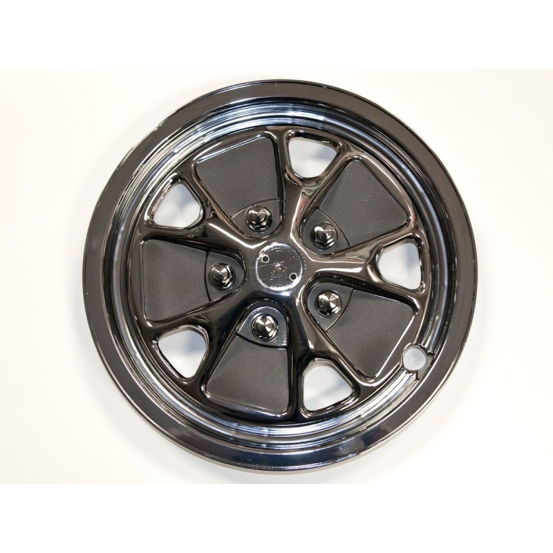 FORD MUSTANG 1965-1967 ENJOLIVEUR PLASTIQUE 14 POUCES IMITATION STYLED STEEL WHEEL SCOTT DRAKE C5ZZ-1007-HC