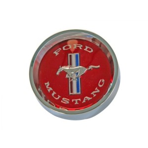 FORD MUSTANG 1964-1966 CAPS CACHE MOYEU DE JANTE STYLED STEEL WHEEL ROUGE Hubcap red fits plastic hubcap SCOTT DRAKE C5ZZ-1130-W