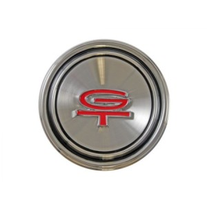 FORD MUSTANG 1968-1969 CAP CACHE MOYEU DE JANTE RALLY AVEC LOGO GT Styled steel hub cap GT SCOTT DRAKE C8OZ-1130-C (vendu a l'un
