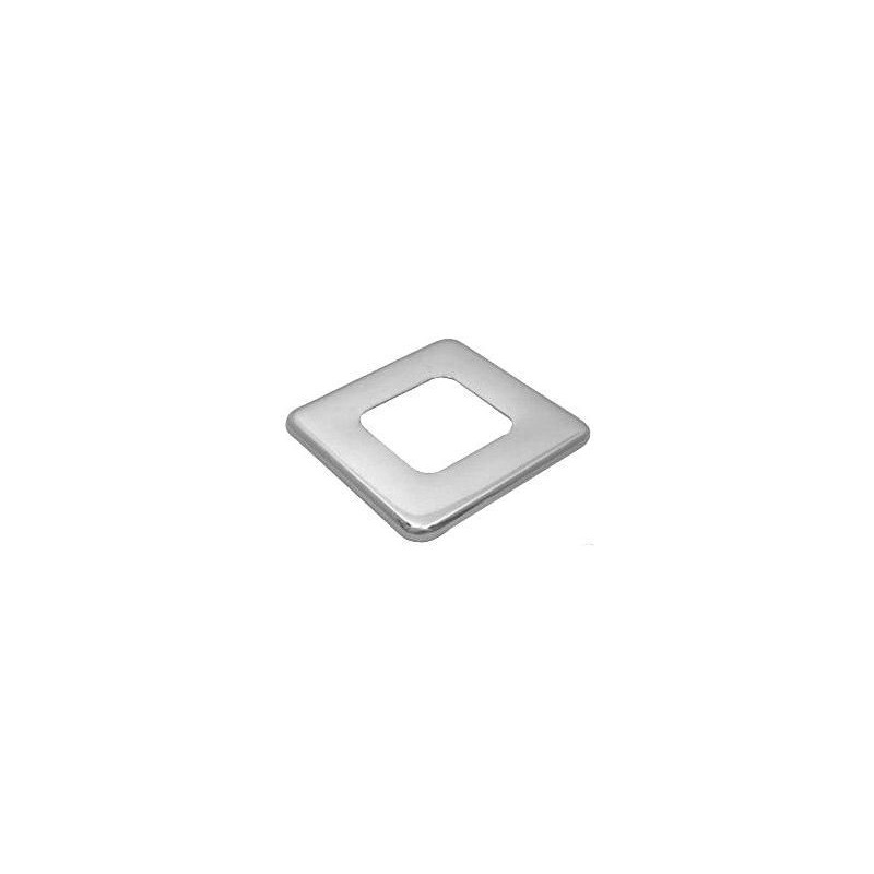 FORD MUSTANG 1964-1968 SUPPORT DE SOUFFLET DE LEVIER DE VITESSE CHROME Shift boot retainer SCOTT DRAKE C5ZZ-7262-C