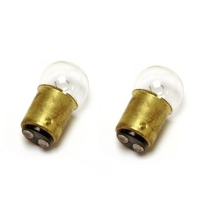 0090 FORD MUSTANG 1967-1968 LOT DE 2 AMPOULES DE LUMIERE DE PORTE DE COURTOISIE LONGUE VIE Door Courtesy Light Bulb PHILIPS 90