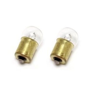 0097 FORD MUSTANG 1964-1973 LOT DE 2 AMPOULES LAMPE DE PLAQUE D IMMATRICULATION LONGUE VIE Exterior licence plate lamp PHILIPS
