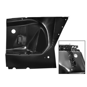 FORD MUSTANG 1964-1966 PAROI COMPARTIMENT MOTEUR DROIT COTE PASSAGER Inner Fender Apron Concours Right SCOTT DRAKE C5ZZ-16054-A