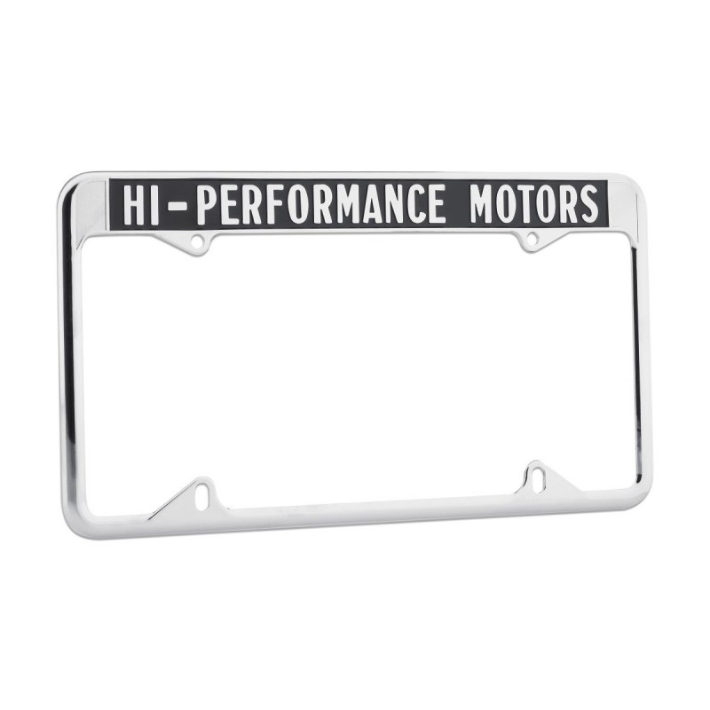 FORD MUSTANG 1964-1973 CADRE DE PLAQUE D IMMATRICULATION HAUTE PERFORMANCE MOTORS high Performance Motors Licence Plate Frame SC