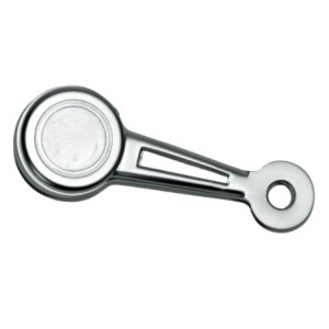 FORD MUSTANG 1968-1970 POIGNEE DE FENETRE LEVE VITRE ARRIERE SATIN Quarter Window Crank Satin SCOTT DRAKE C8ZZ-6530322-S