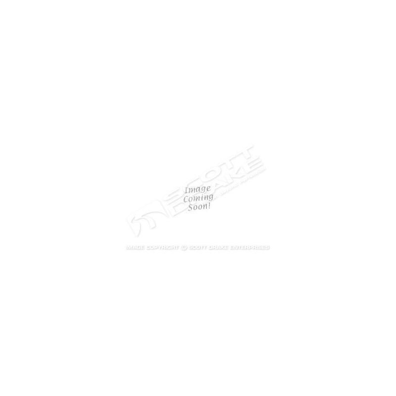 FORD MUSTANG 1969-1970 SPORTSROOF FASTBACK KIT DE MONTAGE DES PERSIENNES DE VITRE ARRIERE Rear Window Louver Hardware Kit SCOTT