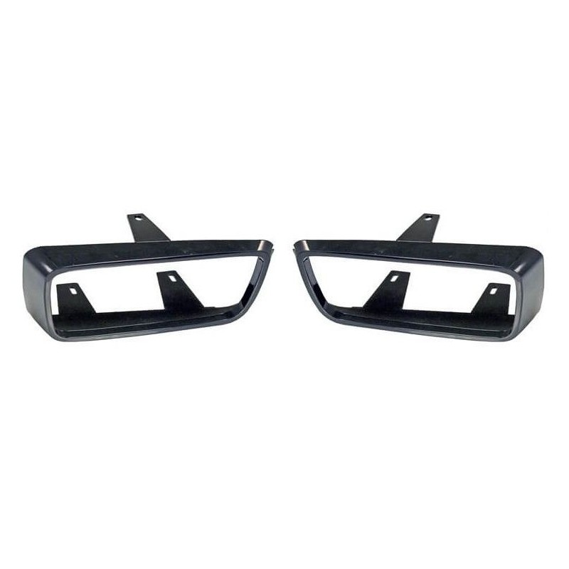 FORD MUSTANG 1970 MACH 1 PAIRE DE CONTOUR DE FEUX SUR GRILLE CALANDRE Grill Lamp bezel Pair SCOTT DRAKE D0ZZ-13210