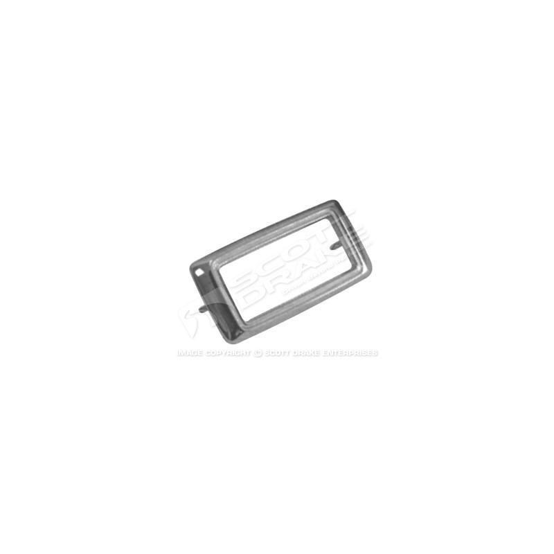 FORD MUSTANG 1971-1973 Front Side Marker Bezels SCOTT DRAKE D1ZZ-15A440-A/B