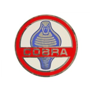 FORD MUSTANG 1965-1970 AUTOCOLLANT COBRA 3 POUCES 3 inch Cobra decal SCOTT DRAKE DF-826