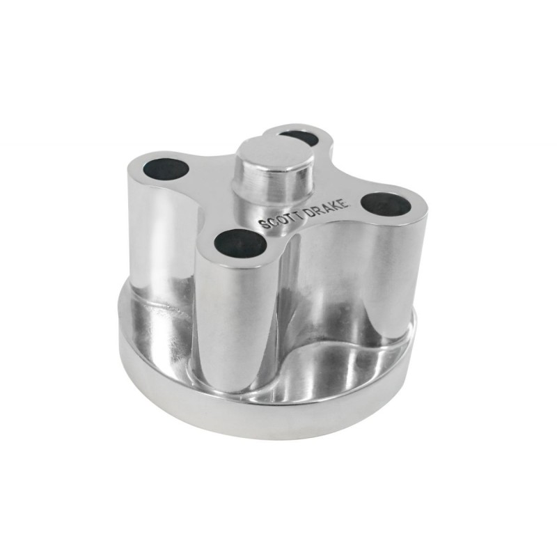 38 MM (1.5 pouces) FORD MUSTANG 1964-1973 SPACER D HELICE COURT 1.5 POLI inch Aluminum Fan Spacer POlished SCOTT DRAKE C4AZ-8546