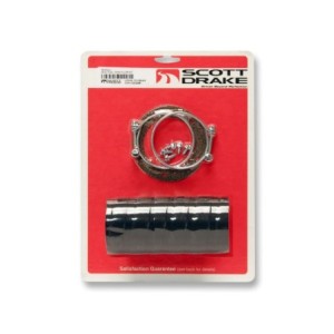 FORD MUSTANG 1968-1970 KIT DE REMPLISSAGE DE RESERVOIR DE CARBURANT Fuel Tank Filler kit SCOTT DRAKE KIT-FUL-2