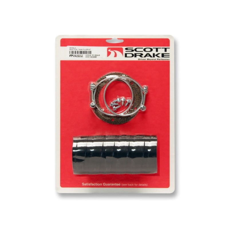 FORD MUSTANG 1968-1970 KIT DE REMPLISSAGE DE RESERVOIR DE CARBURANT Fuel Tank Filler kit SCOTT DRAKE KIT-FUL-2