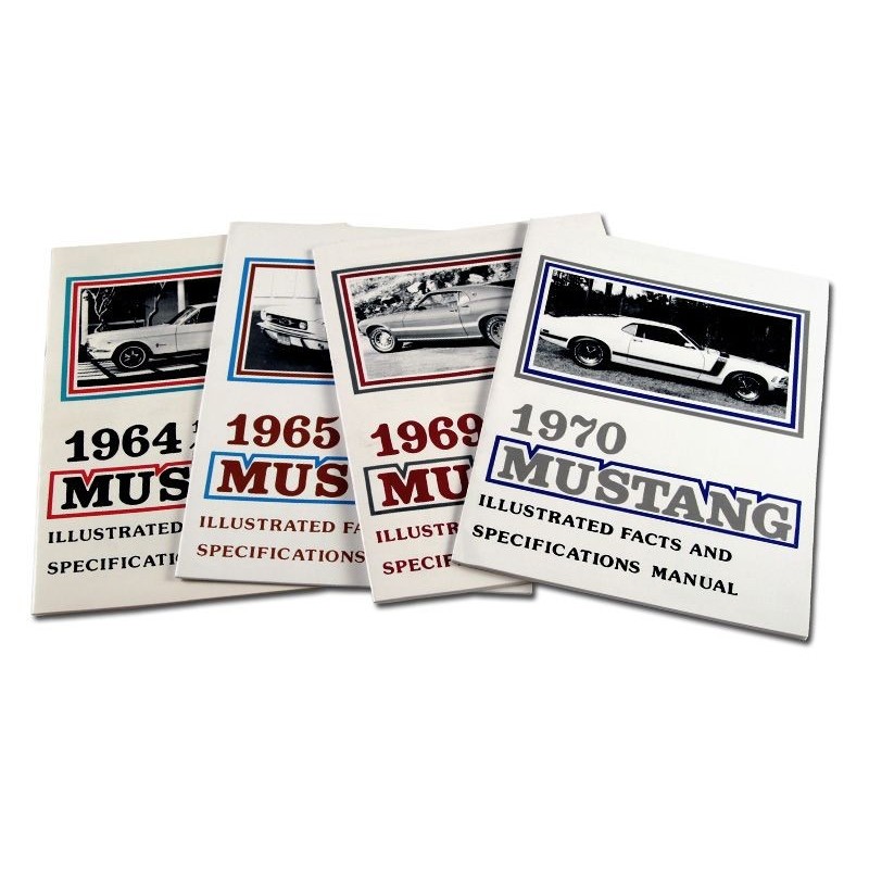 FORD MUSTANG 1971 LIVRET DES SPECIFICATIONS DE LA MUSTANG DE 1971 Fact Book SCOTT DRAKE MP-298