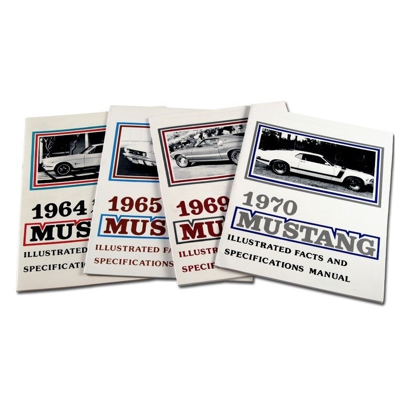 FORD MUSTANG 1973 LIVRET DES SPECIFICATIONS DE LA MUSTANG DE 1973 Fact Book SCOTT DRAKE MP-300