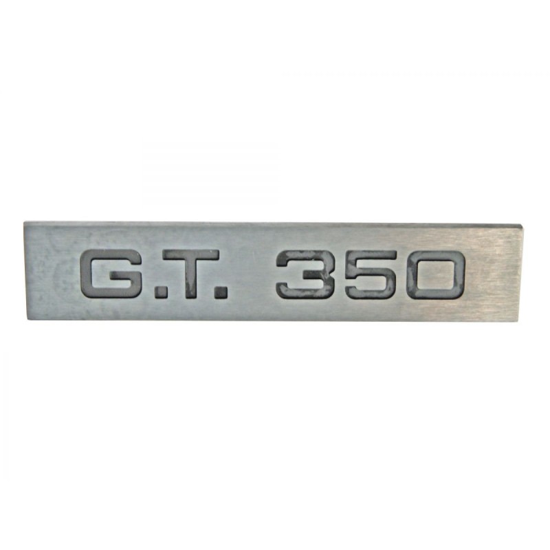 FORD MUSTANG 1965-1966 COUPE CABRIOLET FASTBACK GT 350 GT350 SHELBY LOGO DE FACE ARRIERE Tail Light Panel Emblem GT350 SCOTT DRA