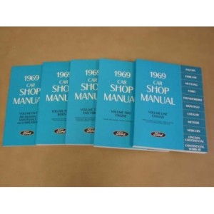 FORD MUSTANG 1969 MANUEL D ATELIER Shop Manual SCOTT DRAKE SM-69
