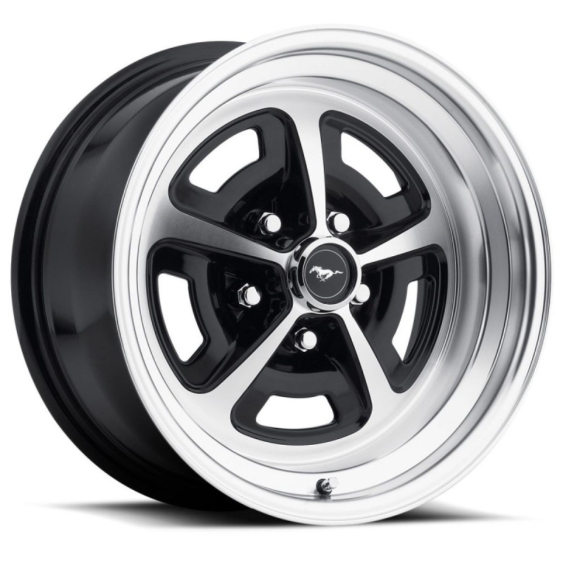 FORD MUSTANG 1964-1973 V8 JANTE ALUMINIUM MAGNUM 500 ALU BRILLANT 17 X 8 pouces déport 4.5 BS (entraxe 114.3 x 5 goujons) Magnum