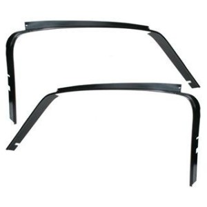FORD MUSTANG 1967-1968 FASTBACK PAIRE GOUTTIERES DE TOIT roof drip rail channel MUSCLECAR GT 3643XD