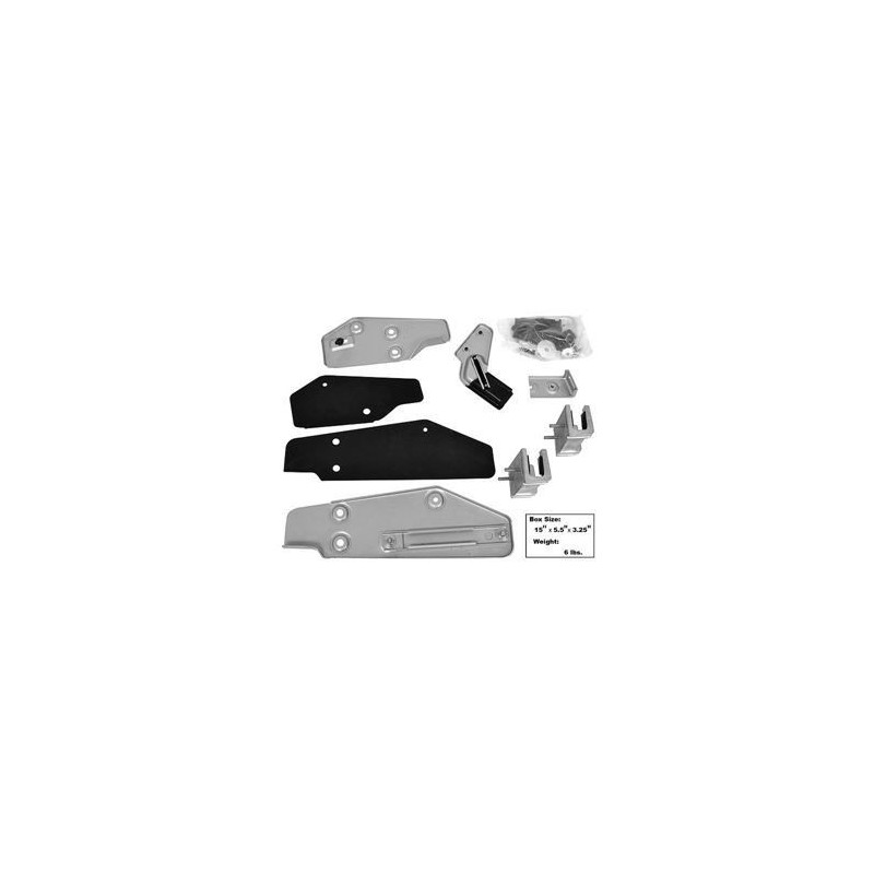 FORD MUSTANG 1969-1970 COUPE CABRIOLET SPORTSROOF FASTBACK SUPPORTS DE VITRE GAUCHE COTE CONDUCTEUR door glass channel/retainer