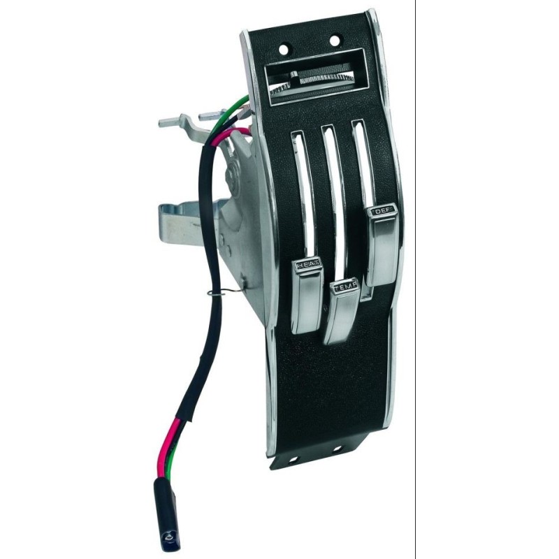 FORD MUSTANG 1968 FACADE COMMANDE DE CHAUFFAGE COMPLETE dash heater control MUSCLECAR GT 3626F