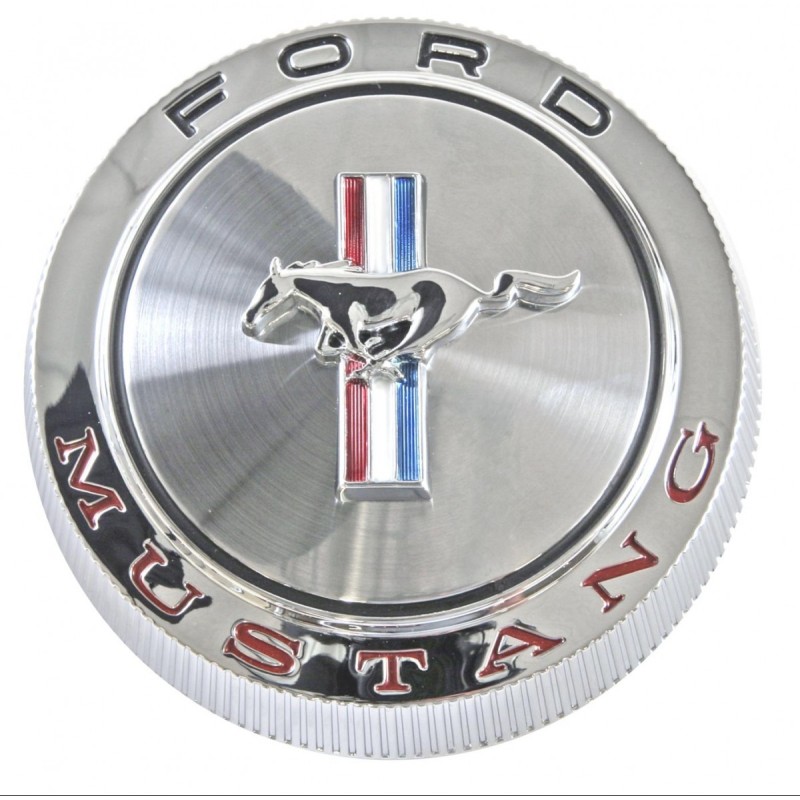 FORD MUSTANG 1966 BOUCHON DE RESERVOIR TRAPPE A ESSENCE Fuel Cap SCOTT DRAKE C6ZZ-9030-B