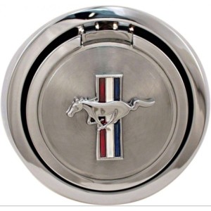 FORD MUSTANG 1967 BOUCHON DE RESERVOIR TRAPPE A ESSENCE DELUXE OUVERTURE POP Deluxe pop-open gas cap SCOTT DRAKE C7ZZ-9030-D