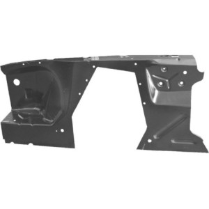 FORD MUSTANG 1965-1966 PAROI COMPARTIMENT MOTEUR COMPLETE DROITE AVANT ET ARRIERE COTE PASSAGER fender apron front & rear rh MUS