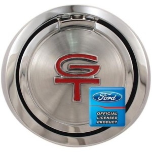 FORD MUSTANG 1968 BOUCHON DE RESERVOIR TRAPPE A ESSENCE DELUXE OUVERTURE POP GT LICENCE FORD Deluxe pop-open gas cap SCOTT DRAKE