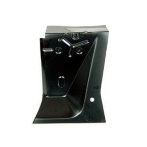 FORD MUSTANG 1967-1968 PAROI COMPARTIMENT MOTEUR ARRIERE GAUCHE AVEC INSERT POUR COMPAT DE CAPOT COTE CONDUCTEUR fender apron re