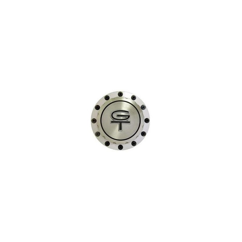 FORD MUSTANG 1964-1973 BOUCHON DE RESERVOIR TRAPPE A ESSENCE ALUMINIUM TAILLE MASSE GT Billet Fuel Cap (GT Emblem) SCOTT DRAKE B