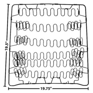 FORD MUSTANG 1969 DOSSIER DE SIEGE SANS ARMATURE COMPATIBLE DROIT OU GAUCHE seat/front back spring rhlh MUSCLECAR GT 3641RU