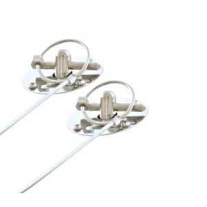 FORD MUSTANG 1964-1973 SS BROCHES DE CAPOT RACING deluxe hood pin kit SCOTT DRAKE C5ZZ-16892-SSK
