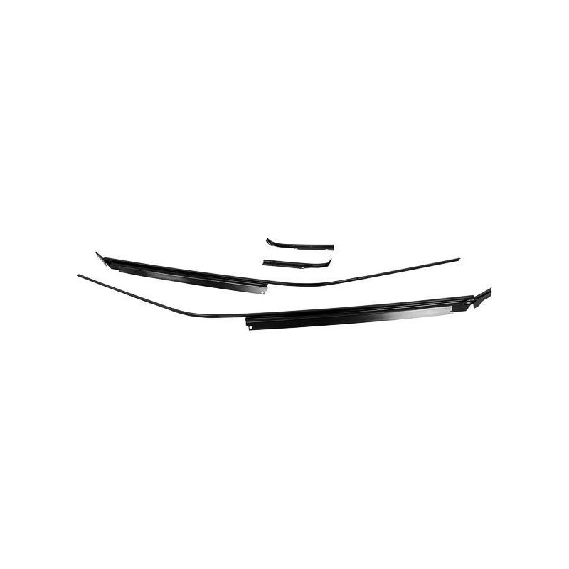 FORD MUSTANG 1969-1970 SPORTSROOF FASTBACK PAIRE GOUTTIERES DE TOIT roof drip rail pr MUSCLECAR GT 3643XE