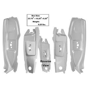 FORD MUSTANG 1964-1966 MONTANTS pillar b 4pcs/set MUSCLECAR GT 3644A