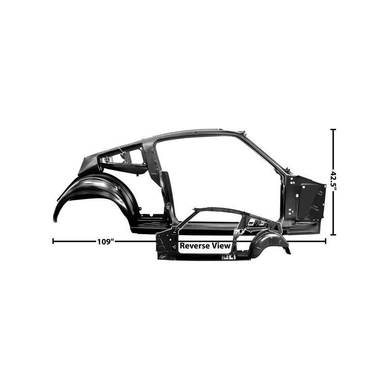 FORD MUSTANG 1964-1966 FASTBACK LATERAL DROIT quarter/door frame assy rh MUSCLECAR GT 3644E