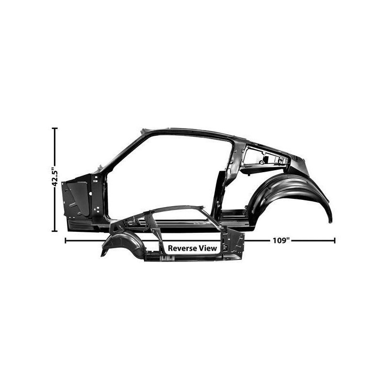 FORD MUSTANG 1964-1966 FASTBACK LATERAL GAUCHE quarter/door frame assy lh MUSCLECAR GT 3644F