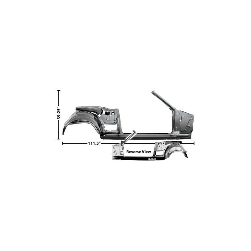 FORD MUSTANG 1964-1966 CABRIOLET LATERAL GAUCHE quarter door frame assy lh conv MUSCLECAR GT 3645N