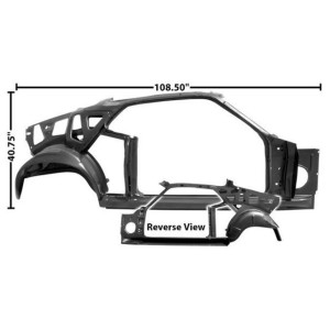 FORD MUSTANG 1970 FASTBACK SPORTSROOF LATERAL DROIT quarter/door frame assy rh MUSCLECAR GT 3645Y