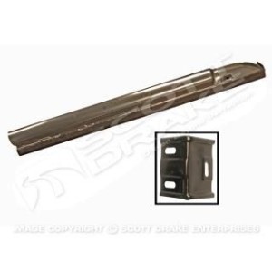 FORD MUSTANG 1964-1966 CABRIOLET BAS DE CAISSE COMPLET DROIT COTE PASSAGER rocker panel complete rh conv MUSCLECAR GT 3647LA C5Z